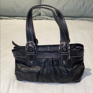 Coach Soho Pleated Leather Tote